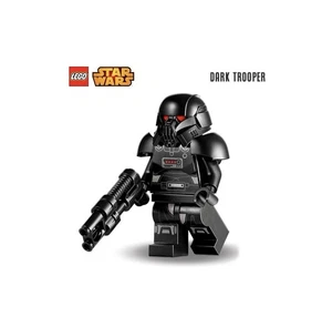 LEGO Star Wars Dark Trooper Minifigura sw1161 con Blaster 75324 Mini Figura NUEVO - Imagen 1 de 4