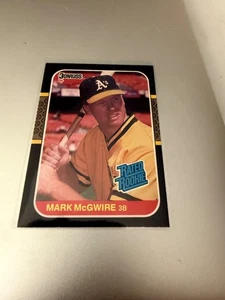 1987 Donruss - Rated Rookie Mark McGwire #46 - A - Bild 1 von 2