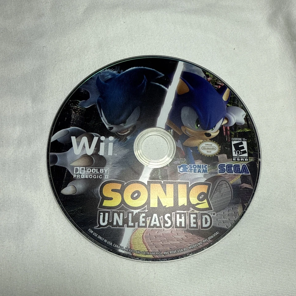 Sonic Unleashed (Nintendo Wii, 2008)  - Image 1 of 1
