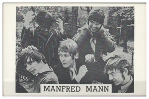 V9142/ Manfred Mann Autogrammkarte ca.1968  12,5 x 8 cm  - Bild 1 von 2
