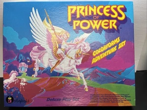Vintage Princess Of Power She Ra Colorforms Adventure Set 1985 Near Complete W11 - Bild 1 von 14