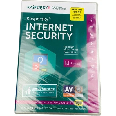 Kaspers Internet Security 2015 Premium Protection Windows Mac IOS  NEW - Image 1 of 3