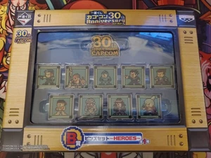 Capcom 30th Anniversary pin set Heroes Ichiban kuji prize C - Picture 1 of 2