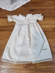 Cabbage Patch Kids Preemie Purple Rose Bud Gown Read - Picture 1 of 5