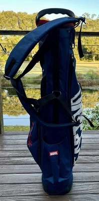 Volvik Lightweight Sunday Golf Bag 3-Way Carry with Stand & Rain Hood - Image 1 of 4