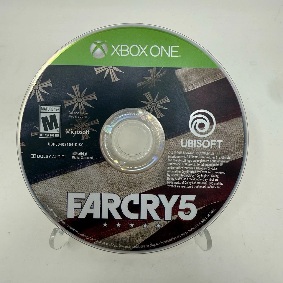Microsoft Xbox One Disc Only TESTED Far Cry 5 - Image 1 of 1