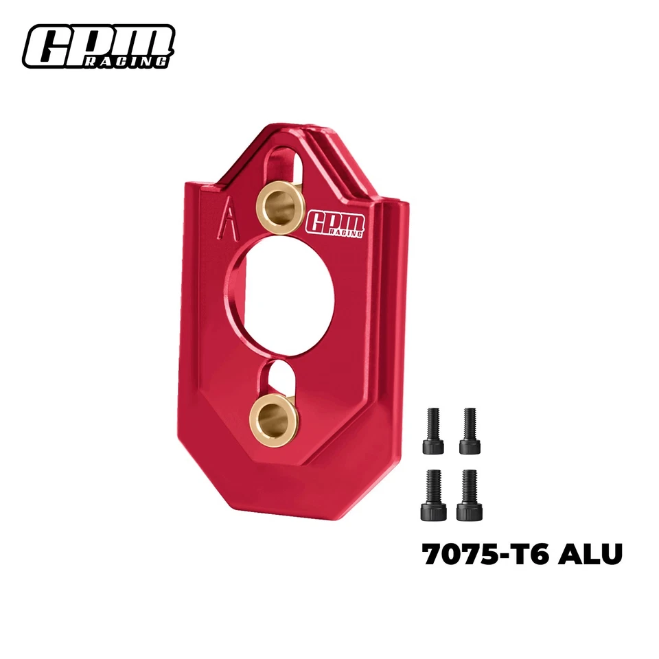 GPM 7075 Alloy Adjustable Motor Mount ARRMA 1/16 Quake Grom Gorgon Grom ARA-2598 - Image 1 of 4