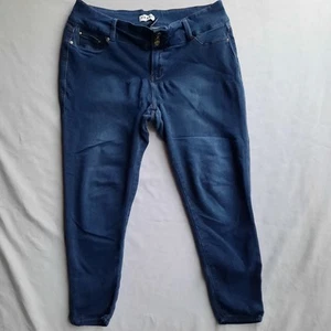 Rebel Wilson Angels The Mogul Jegging Medium Was Denim Womens Size 16W - Picture 1 of 8