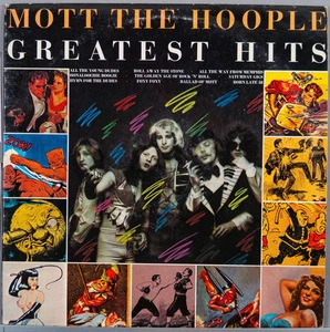 MOTT THE HOOPLE Greatest Hits 1974 LP Vinyl Record Album : VG+/VG+ PC 34368 - Picture 1 of 5