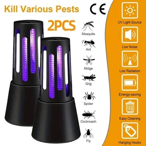 2 piezas Mosquito Zapper Killer Mozz Guard insecticida eléctrico con luz UV - Imagen 1 de 12