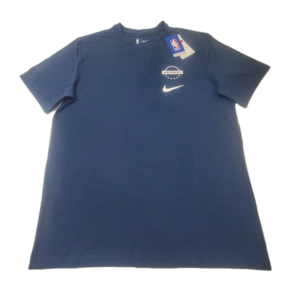 Nike Dallas Mavericks NBA Camiseta Para Hombre Grande Azul Manga Corta Dri Fit Nueva, Nueva Con Etiquetas Foto 1 de 4