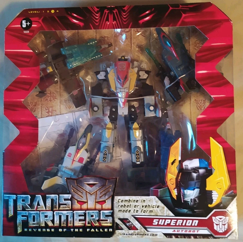 Transformers: Revenge of the Fallen - SUPERION 5x EURO - MIB Hasbro 2008 - Photo 1/4