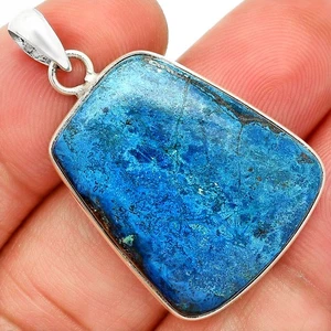 Natürlicher Shattuckit - USA 925 Sterling Silber Anhänger Schmuck P-1001 - Bild 1 von 5