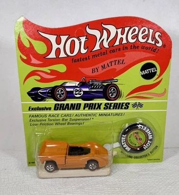 CARTÃO HOT WHEELS REDLINE 1968/1969 RED CHAPARRAL 2G NÃO PERFURADO - Imagem 1 de 4