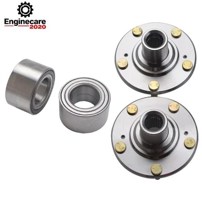 Kits de cojinetes de cubo de rueda delantera de 2 piezas para Honda Civic DX EX GX LX 1,5/1,8 L 2012-2015 Foto 1 de 4