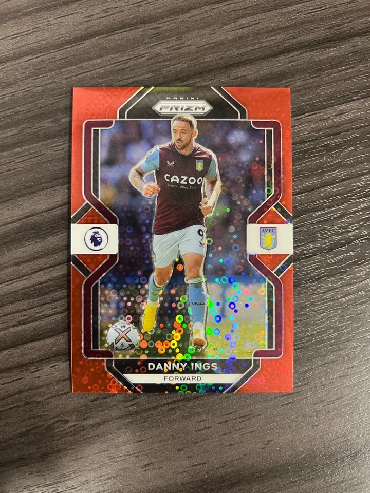 2022-23 Prizm Premier League #283 Danny Ings Red Breakaway Circles Prizm /49 - Image 1 of 2