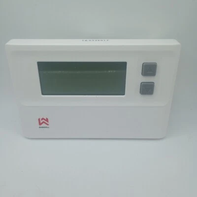 #G) Saswell Easy To Read Thermometer with Fan Control Display White  Tested - Image 1 of 2