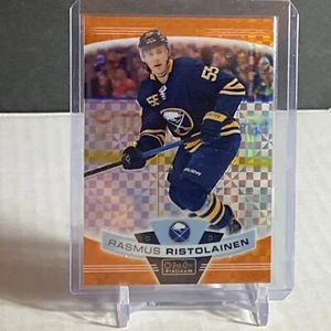 2019-20 O-Pee-Chee Platinum Rasmus Ristolainen Orange Checkers 01/25 1st Printed - Picture 1 of 2