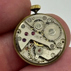 17.4mm Ladies Rotary FHF 34 Manual Wind 15 Jewels Watch Movement PARTS SPARES - Picture 1 of 14