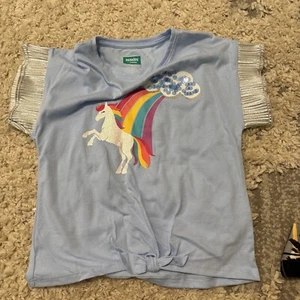 Girls Size 7-9 Summer Clothes 5 Pieces 1-quick Dry Swim Shirt 1-T, 3Shorts #9 - Picture 1 of 6