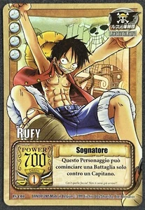 ONE PIECE~TCG~RUFY~SOGNATORE~JS-C01~HOLO~NM~ITA~BANDAI~2005 - Picture 1 of 2