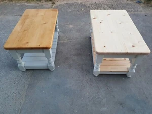 Solid Pine Handmade Coffee Tables (please read description) - Picture 1 of 11