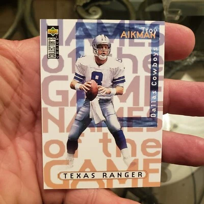 1997 Collectors Choice Troy Aikman # 60 - Image 1 of 2