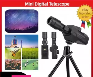 Telescopio digitale WiFi 1080P HD zoom 70x fotocamera monoculare treppiede APP visualizzazione - Foto 1 di 12
