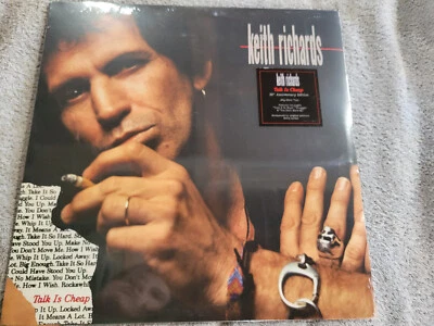 KEITH RICHARDS TALK IS CHEAP SEALED NEW ROLLING STONES - Image 1 of 2
