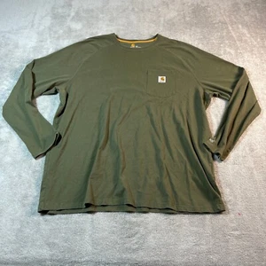Carhartt Relaxed Fit Hemd Herren 2XL Grün Langarm Arbeitstasche Utility Out - Bild 1 von 12