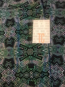 Lularoe TC Tall Curvy Leggings Solid Black White Green Maze HTF Unicorn New - Picture 1 of 7