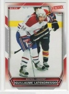 Guillaume Latendresse 07-08 Upper Deck Victory Base Common 49 Montreal Canadiens