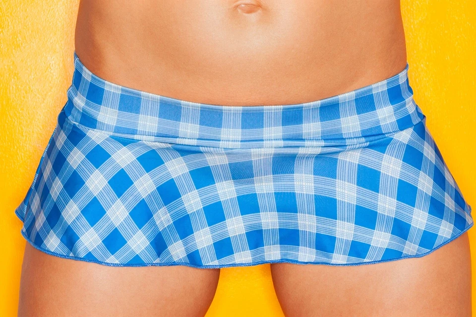 Extreme Clubbing Club Mini Micro Skirt Schoolgirl Short Dress Cosplay Party - Image 1 of 4