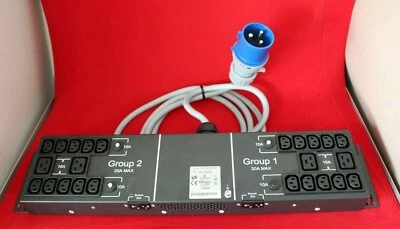 Knürr DI-Strip BladePower 3.640.450.9  Rack Power Unit PDU / 230Vac, 50Hz,1ph/32 - Bild 1 von 4