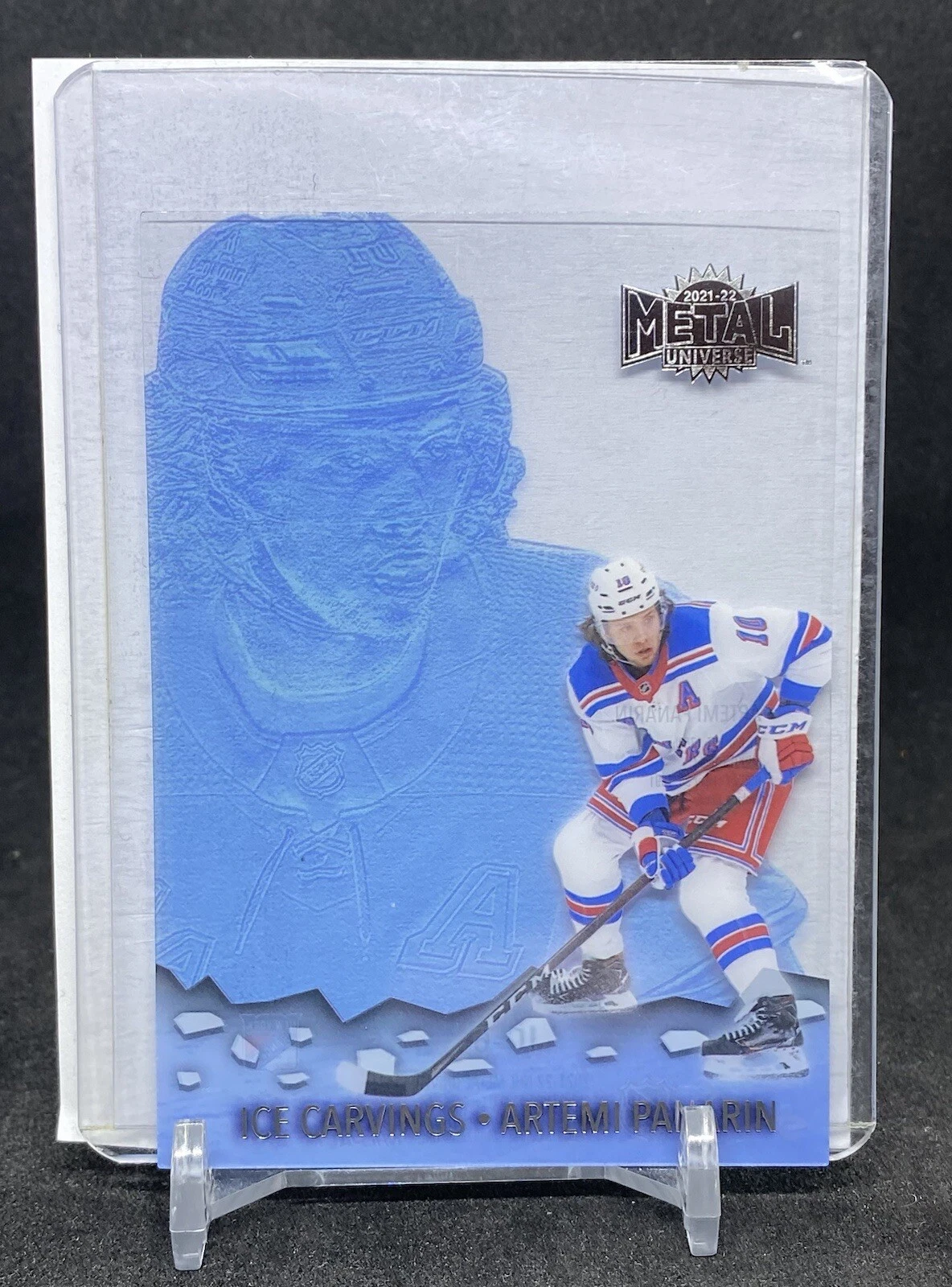 2021-22 Skybox Metal Universe Ice Carvings Acetate Artemi Panarin #IC-6