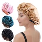 Satin Satin Hair Cap Multi-color Night Hat Relaxing Hat Round Haircare  Women