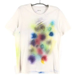 HUGO BOSS Rundhals Weiß Damen T-Shirt Größe XL - Bild 1 von 10