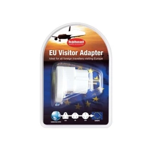 Hahnel EU High Current Visitor Travel Adapter 2 and 3 Pole Wall Plug CHLEUHCAD - Picture 1 of 3