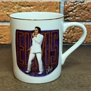 Vintage 1985 Nostalgie Collectibles Elvis Presley Don't Be Cruel Kaffeebecher Tasse - Bild 1 von 4