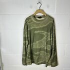 Yeezy Shirt Mens Medium Green Khaki Season 3 Camouflage Long Sleeve Kanye Camo