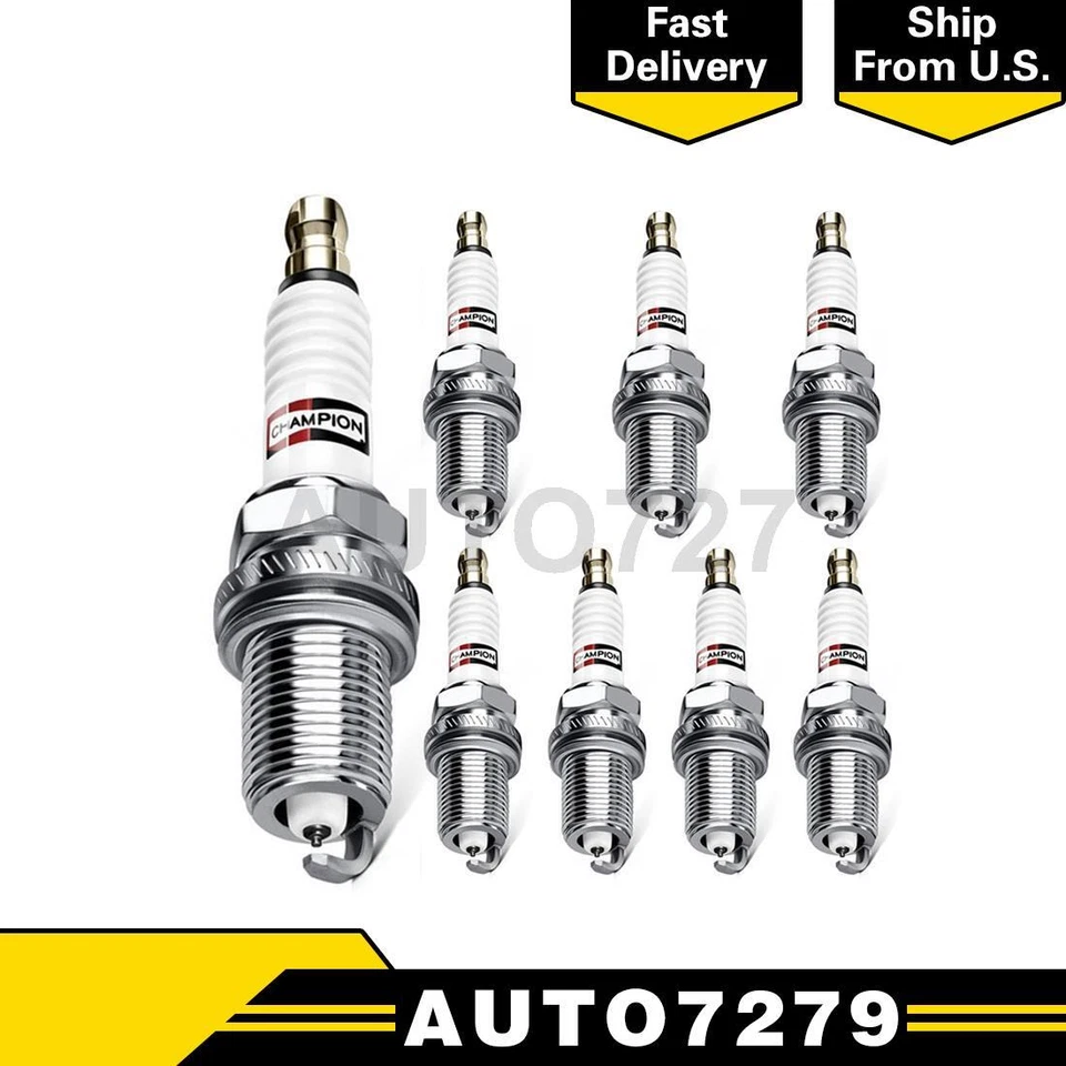 Champion Spark Plug  8PCS Spark Plug For Morgan Aero 8 - Image 1 of 4