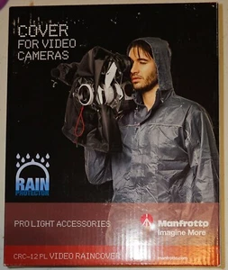 Cubierta de video para lluvia Manfrotto MB PL-CRC-12 (negro) - Imagen 1 de 1