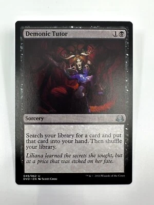 Demonic Tutor - Duel Decks: Anthology - Near Mint - MTG - Image 1 of 2