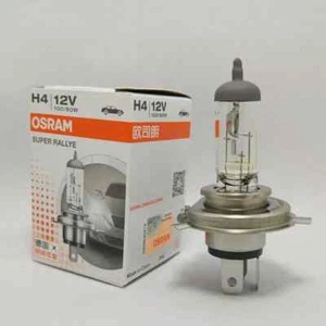 Osram H4 Super Rallye High Wattage Halogen Headlight Bulb 12V 100/90W P43t 62204 - Picture 1 of 5