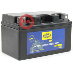 MAGNTI MARELLI YTZ10S-BS BATTERY = YTZ10S 12V YAMAHA YZF1000 R1 YEAR 2005 - Picture 1 of 6