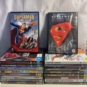 Super Hero Superhero Marvel DC Animated Bundle 19 DVD Bulk Lot R4 See List + - Picture 1 of 24