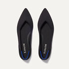 Rothy’s Women’s The Point II Flat In Black Size 7 - MSRP $159