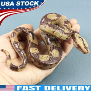 Fake Realistic Mini Rattlesnake Snake Scary Toy Prank Party Joke Halloween Prop! - Picture 1 of 7