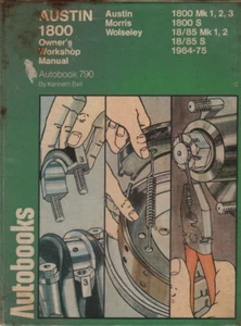 Libro automático Austin Morris Wolseley 1800 790 propietarios taller manual Kenneth Ball - Imagen 1 de 1