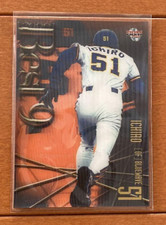Ichiro Suzuki BBM 2001 3D Card 2000 Best 9 Orix Blue Wave 51 No.B33